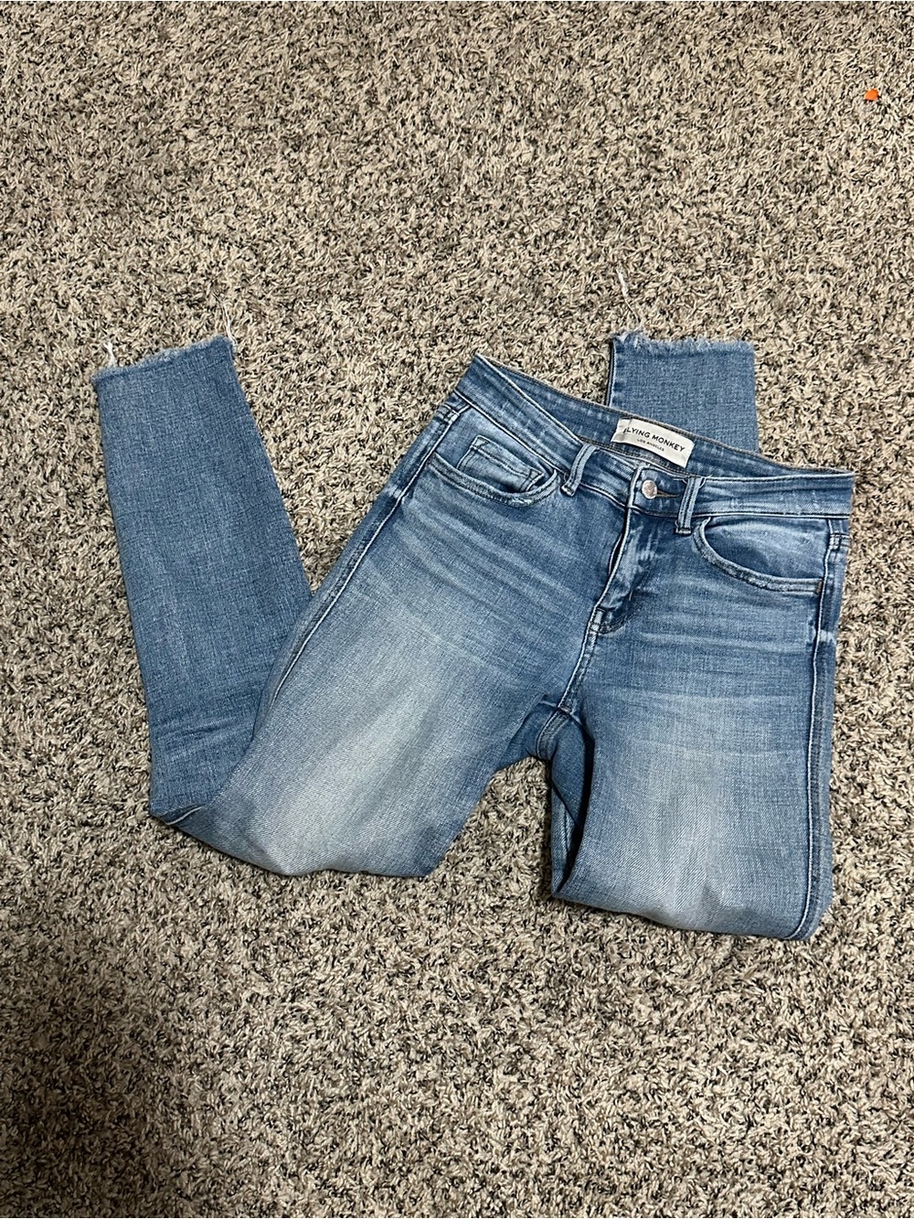 Flying monkey light Wash skinny jeans size 25
